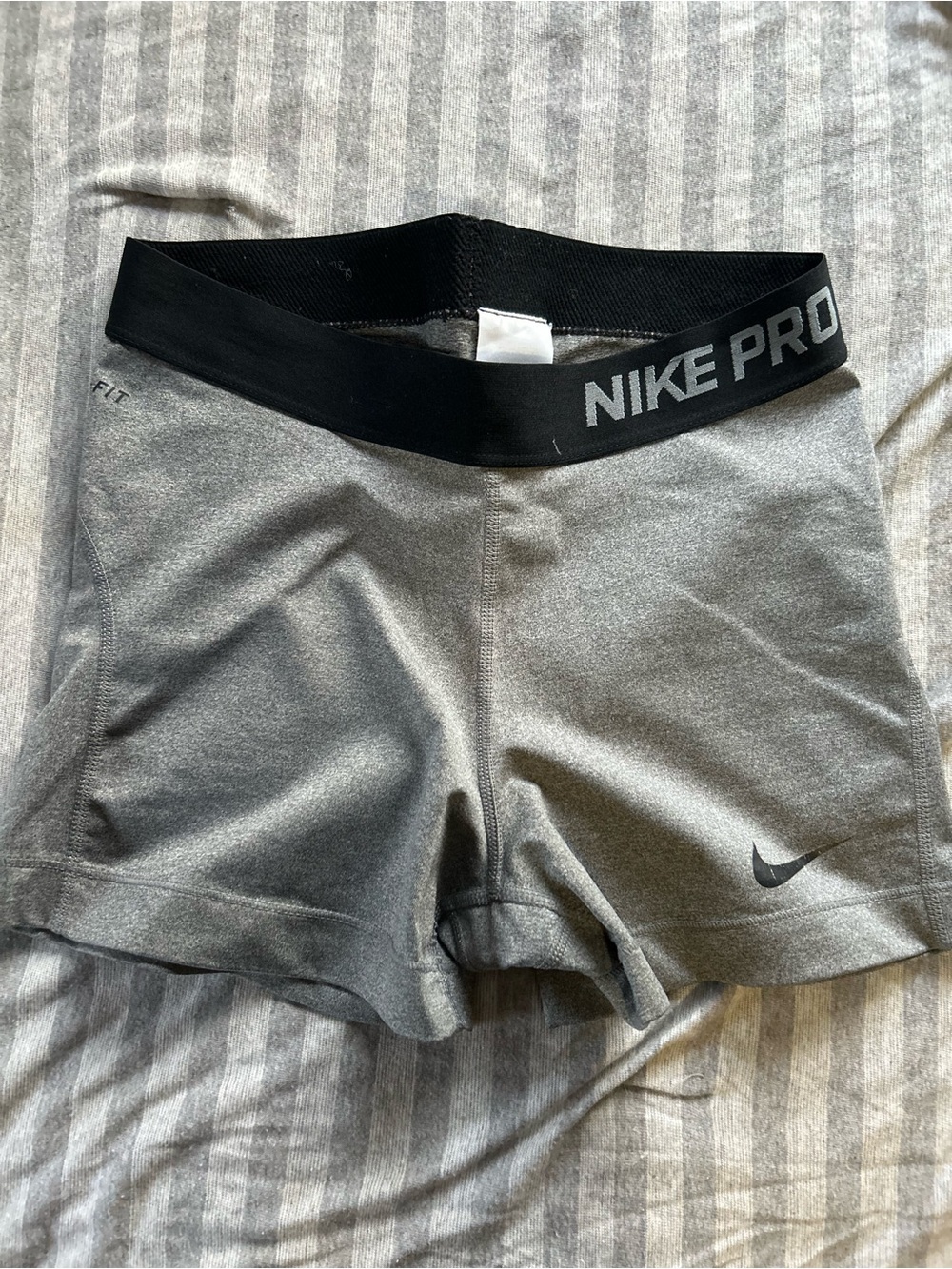 Nike Pro Women's Gray Spandex